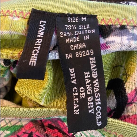 Lynn Ritchie Silk Blend Top - Picture 3 of 7